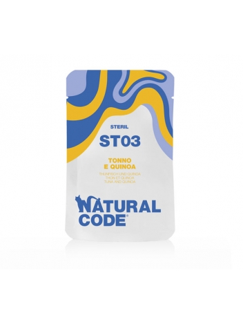 Natural Code Steril ST03 Tuna and quinoa 70g
