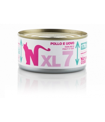 Natural Code Cat XL7 chicken and egg 170g